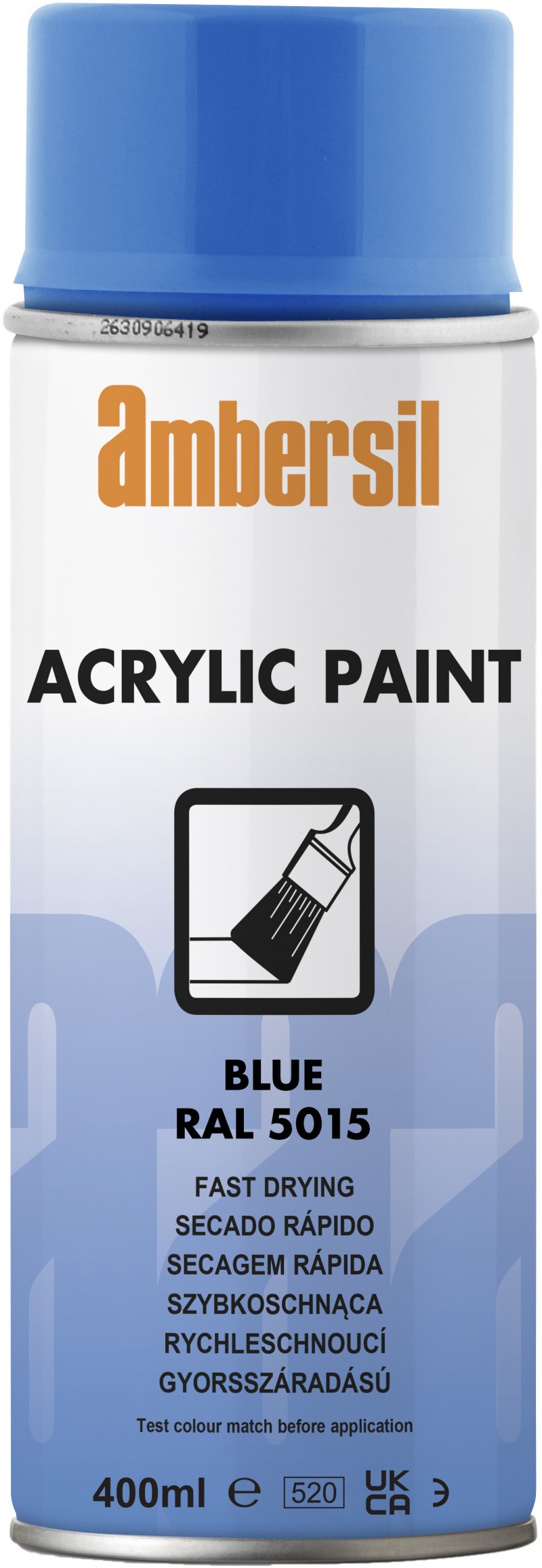 Acrylic Paint RAL 5015 Sky Blue